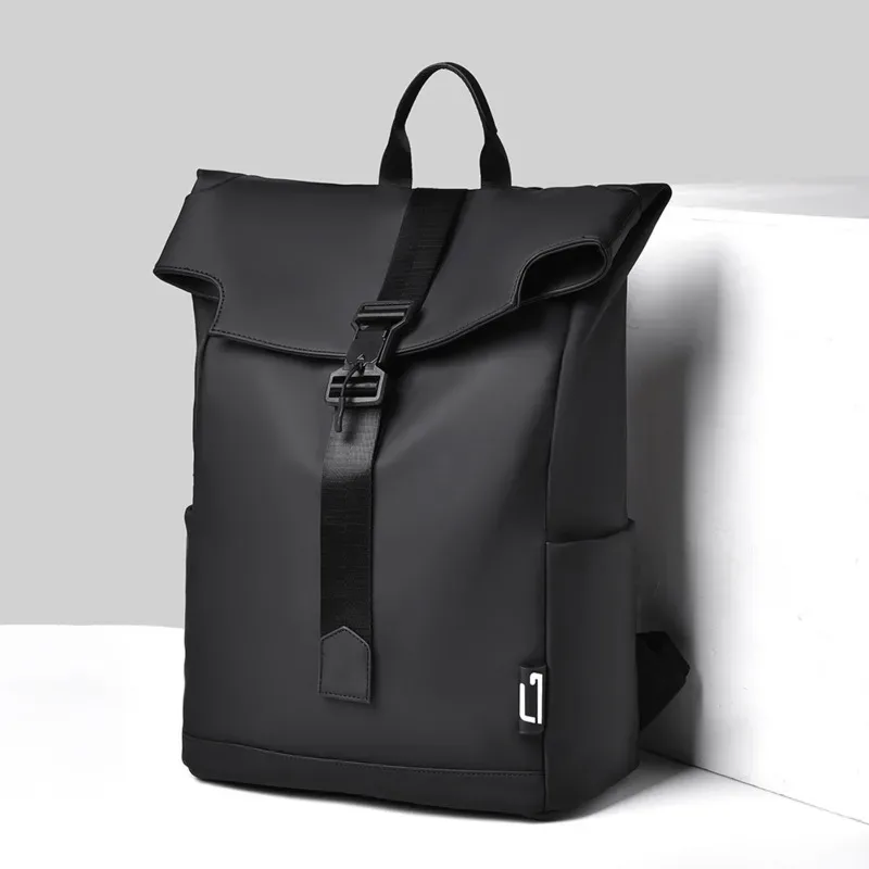 style britannique hommes sac à dos léger marque de luxe ville sac à dos quotidien 14-16 pouces sac à dos pour ordinateur portable tpu étanche étudiant sac à dos