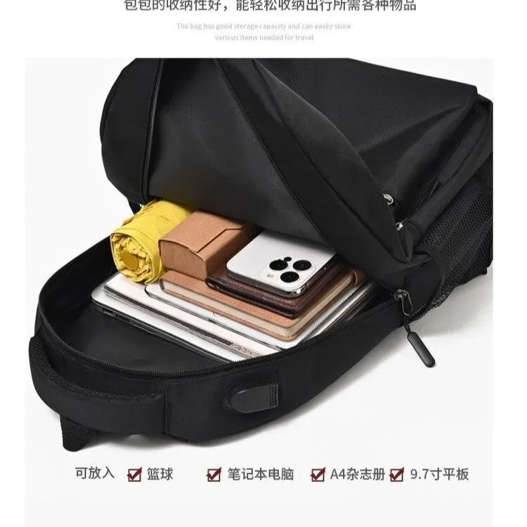sac à dos pour hommes, nouveau sac de voyage de grande capacité, sac d'affaires pour étudiants, sacs à bandoulière doubles pour lycée, en vente