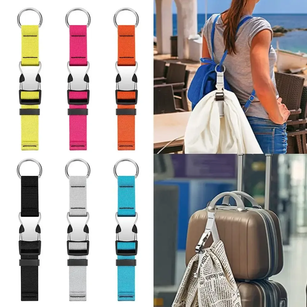 sangles de bagages réglables, en nylon durable, pour sac de valise, pendentif de voyage