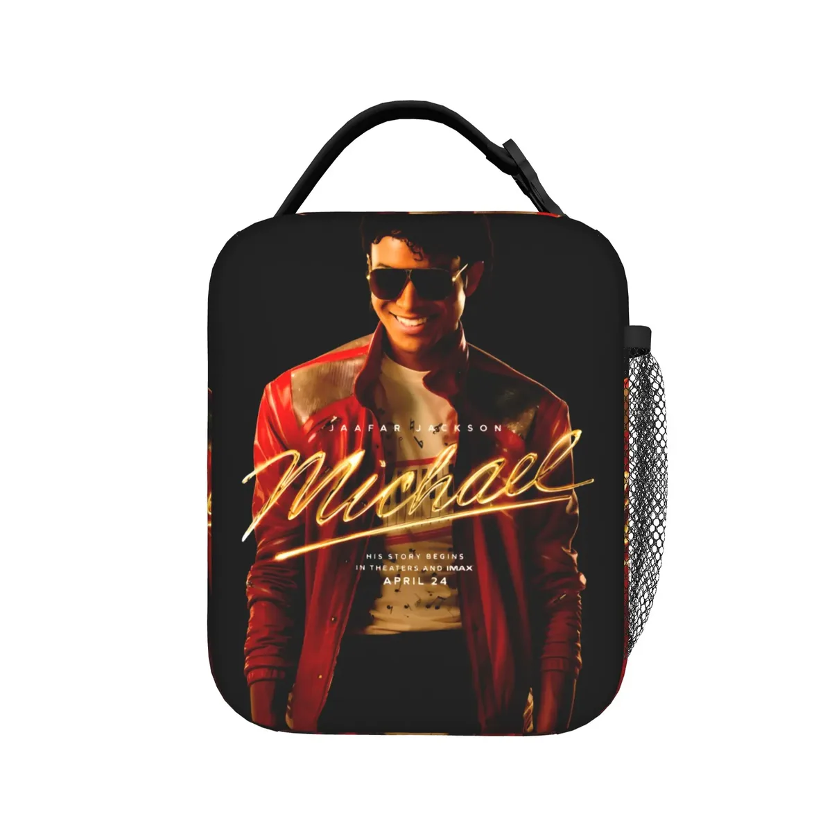 mj king of pop smooth criminal sac isotherme pour le déjeuner, sac isotherme, boîte à lunch, sac fourre-tout pour hommes et femmes, plage, extérieur