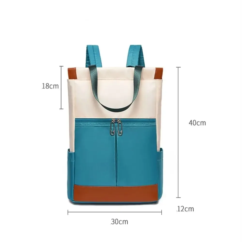 sac à dos oxford avec plusieurs compartiments pour femme, sac à dos pour ordinateur portable étanche, grande capacité, léger, nouveau