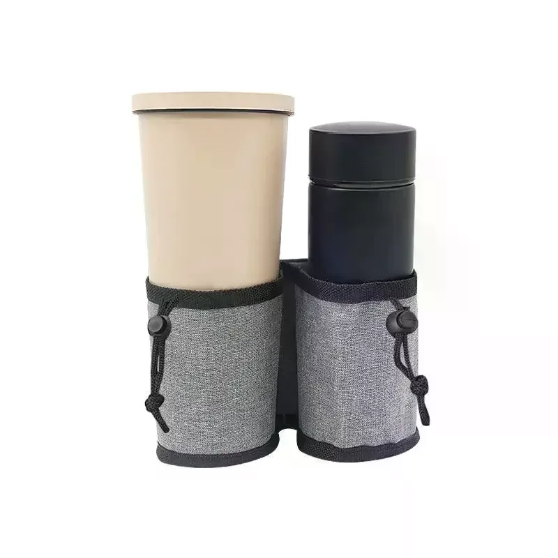 support de tasse pour bagages de voyage, durable, mains libres, pour valise, porte-boissons, pour tasses de lait, thé, café, compatible avec toutes les poignées de valise