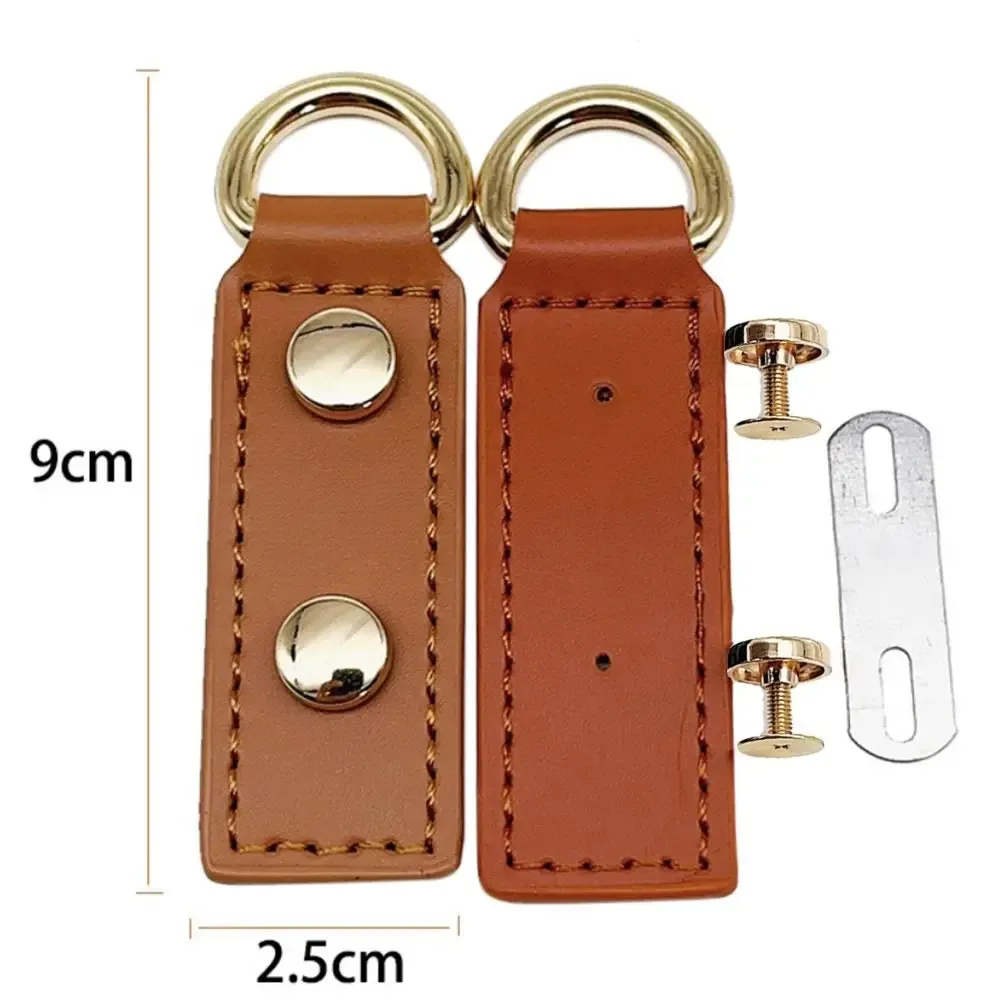 sac à dos en cuir pu fait à la main, verrouillage de nuit, ceinture, bricolage, remplacement, matériel, accessoires, 1 ensemble