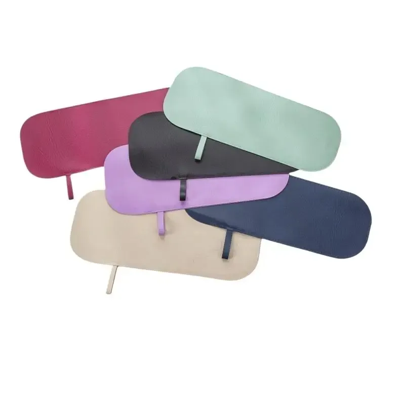 housse de parapluie en cuir pu, étui de protection coloré pour parapluie, pochette de rangement portable et imperméable pour parapluies pliants