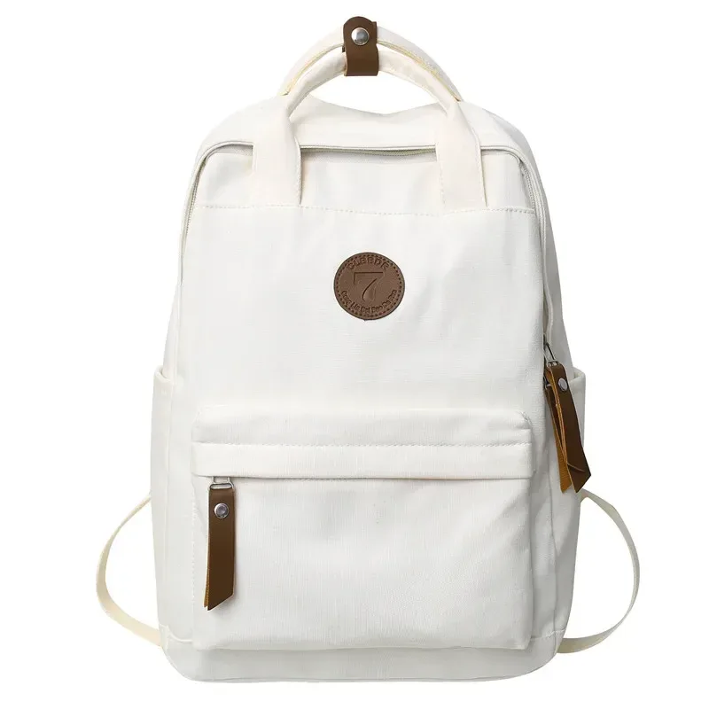 sac à dos de collège en toile pour hommes et femmes, sac de livre de voyage rétro, sacs d'école vintage pour filles et garçons, ordinateur portable étudiant, mode féminine, nouveau