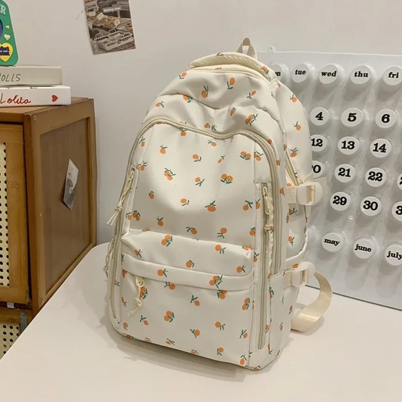 sac à dos mignon pour filles, sac d'école de grande capacité pour étudiants, sac de rangement de voyage portable pour adolescents, sac à livres pour enfants