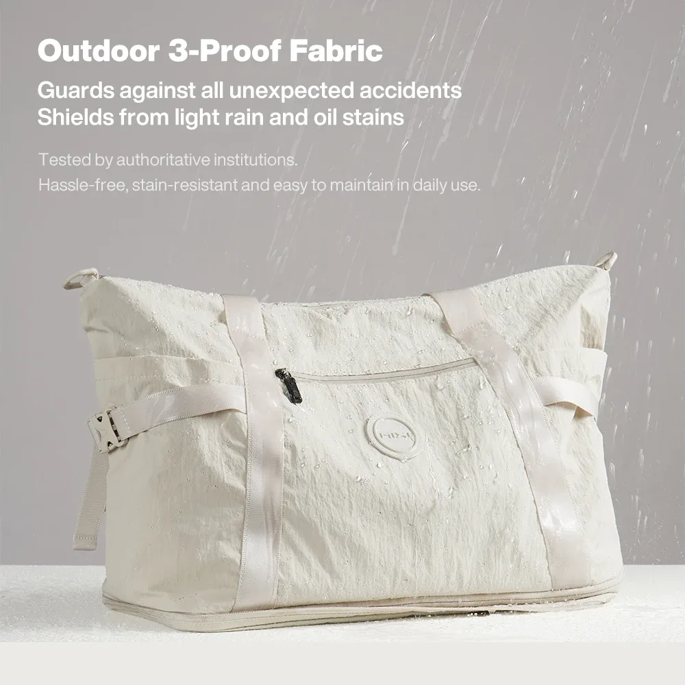 sac de voyage extensible mixi pour femmes, grand format, imperméable, léger, sac de week-end avec compartiment pour chaussures m3022