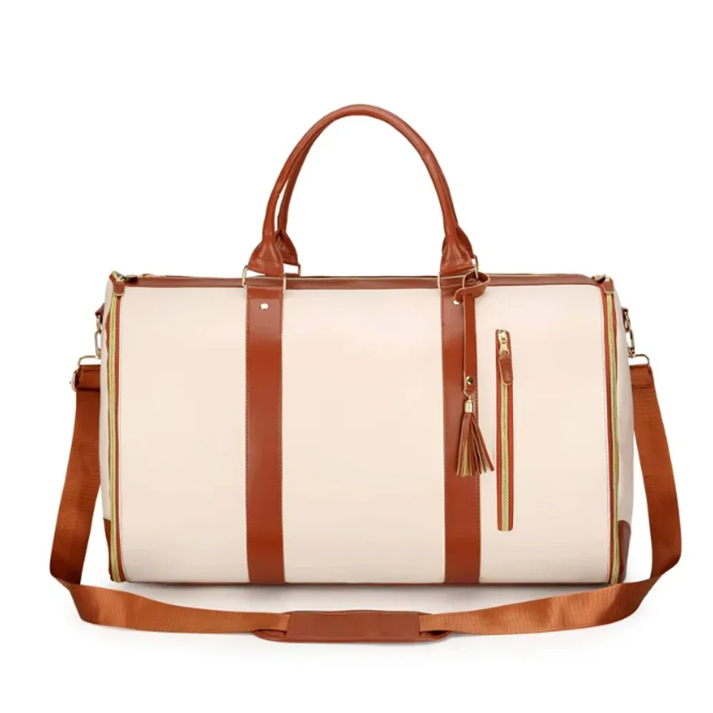 geestock-sac de voyage en pu trempé pour hommes et femmes, grande capacité, sac de vêtement de transport, bagage de vol d'affaires, poudres à chaussures