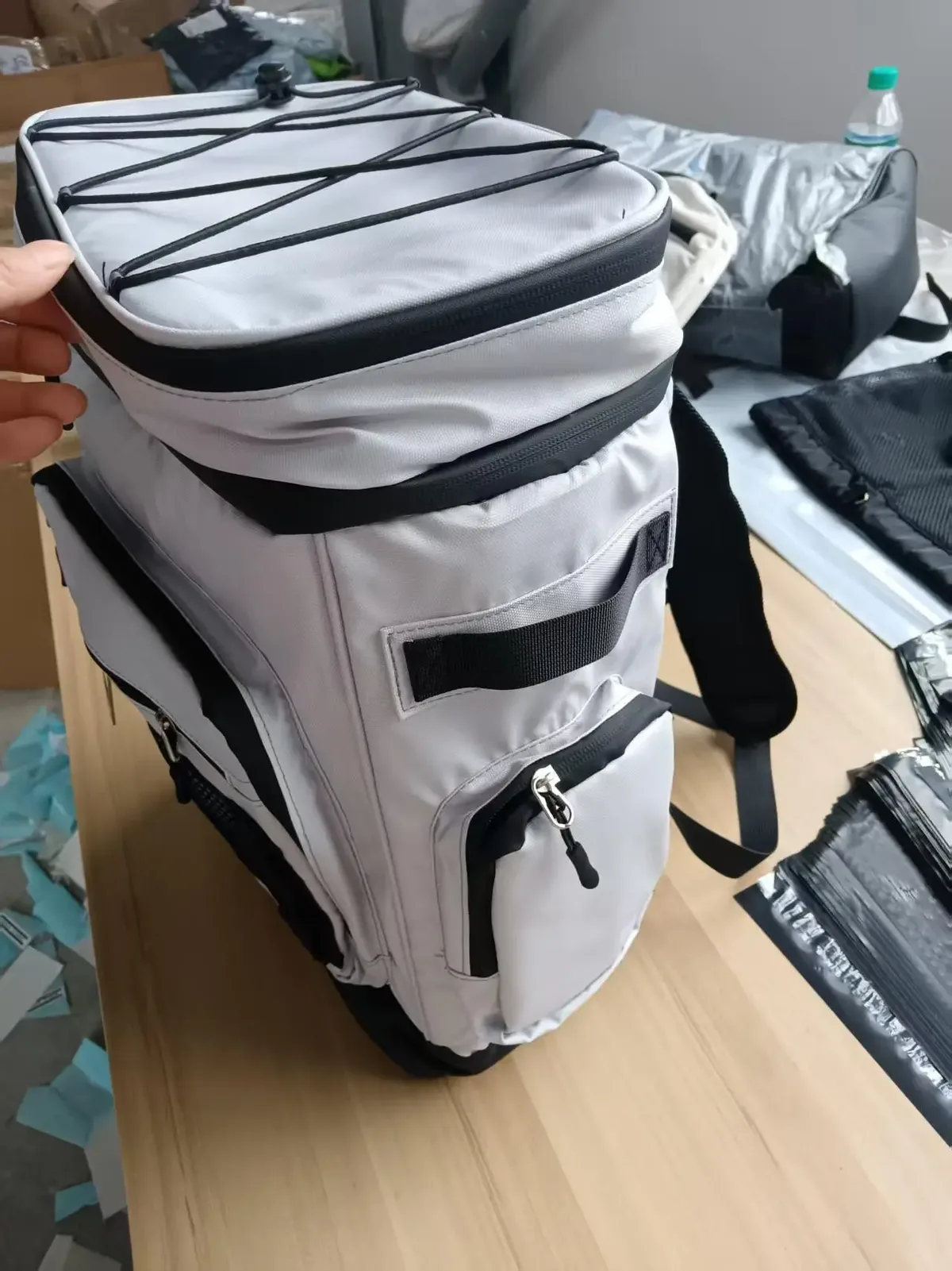 30l sac à dos isolé étanche camping pêche pack garder les aliments chaud froid déjeuner sac à dos en plein air voyage plage pique-nique sac thermique
