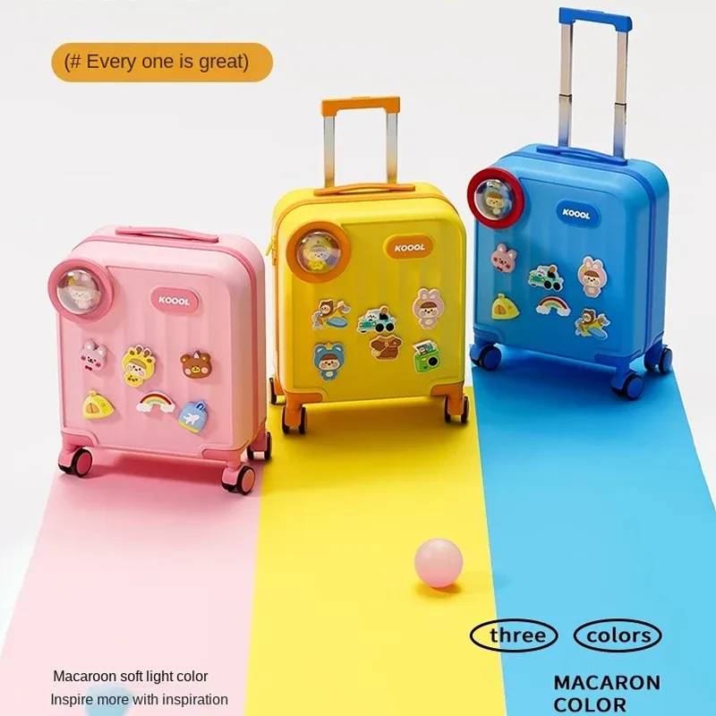 valise à roulettes pour enfants, bagage à main pour petits garçons et filles, cabine de voyage, valise à roulettes, 16 pouces, nouveau, 2025
