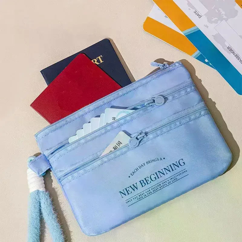 portefeuille porte-passeport de voyage - organisateur de cartes d'identité imperméable pour billets d'avion, visas, cartes d'embarquement et cartes de crédit