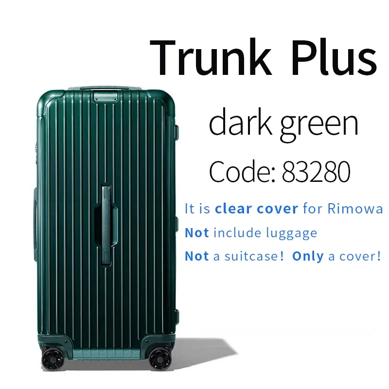 housse transparente applicable pour rimowa clear essential trunk plus housse de protection pour valise 33 pouces housse de bagage rimowa