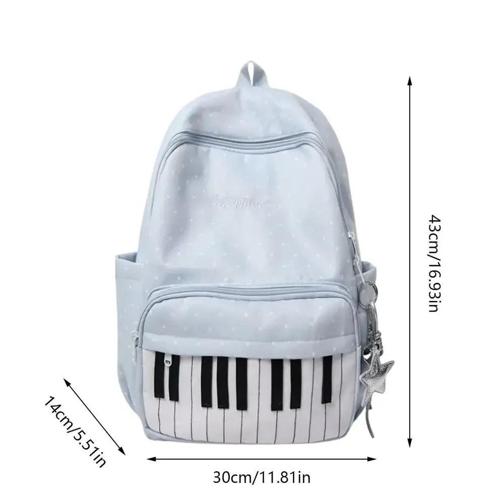sacs à dos pour étudiantes, motif à pois, grande capacité, tendance, simples, pour femme et fille