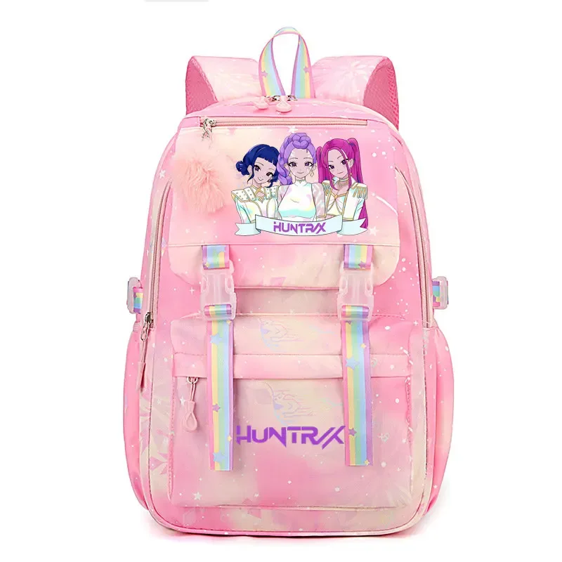 sac à dos kpop demon hunters pour étudiantes, lycéennes, collégiennes, polyvalent, adapté au quotidien et aux activités de plein air