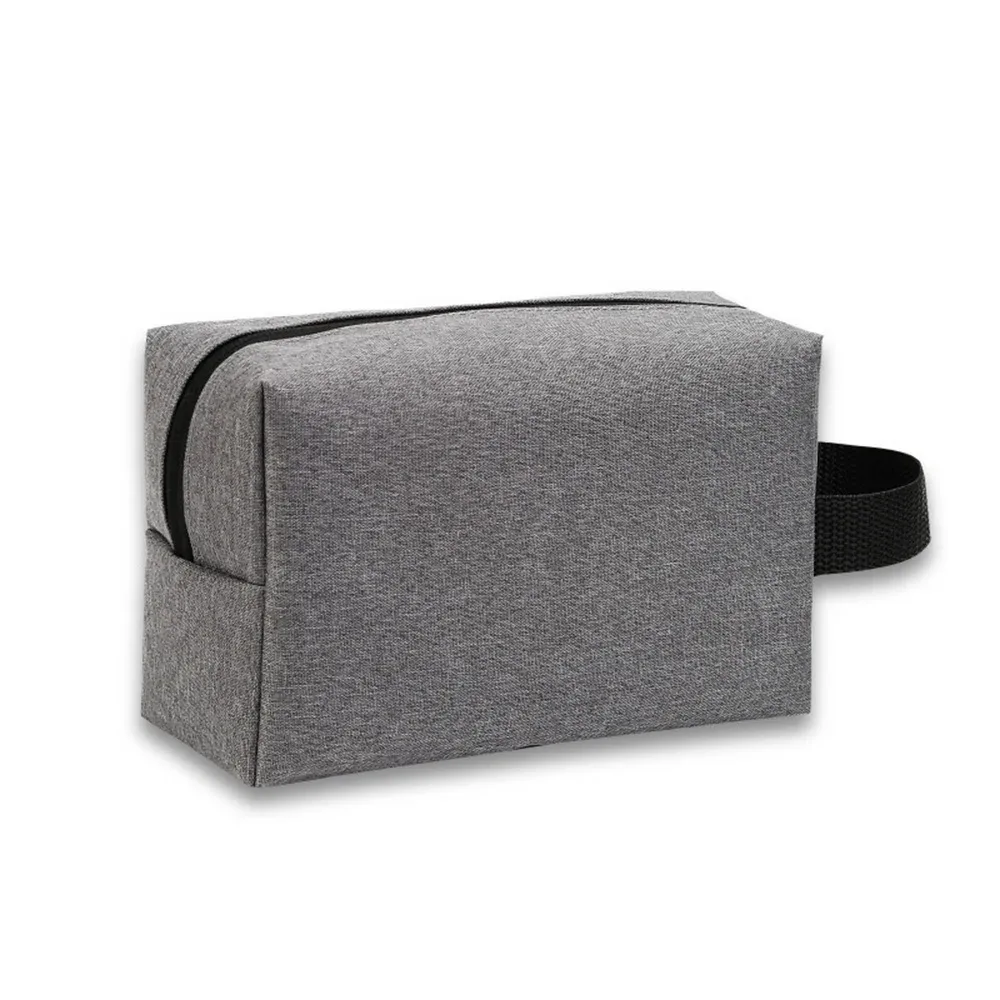 1 pièces sac de maquillage en tissu oxford imperméable hommes voyage organisateur de cosmétiques trousse de toilette sac de cosmétiques coréen pochette de maquillage pour dames