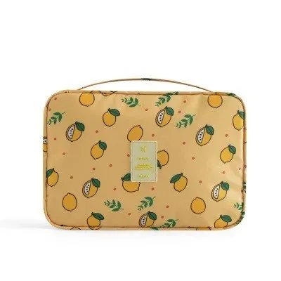 nouveaux sacs de maquillage portables essentiels de voyage, sac de rangement de grande capacité pouvant être lavé, sac de lavage, étui à cosmétiques oxford étanche