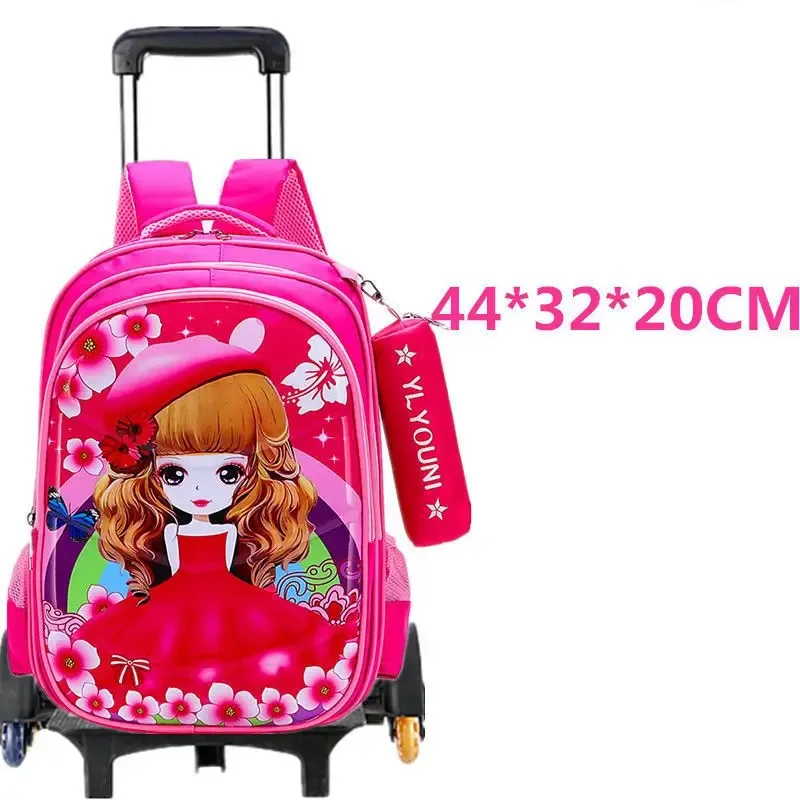 sac d'école en pu avec roulettes pour garçons sac à dos de chariot d'école pour filles sac à dos à roulettes étanche pour sacs d'école sacs de chariot