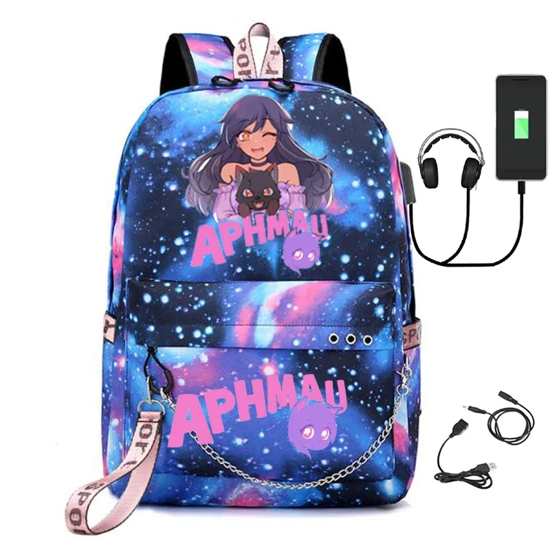 sac à dos usb en toile pour hommes, sac à bandoulière avec étui à crayons, pour garçons et filles