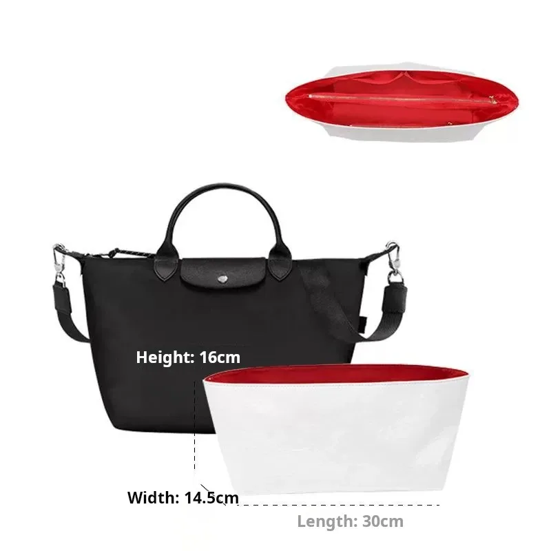 insert organisateur de sac à main pour sacs à main, organisateur de sac en feutre pour fourre-tout et sac à main, compatible avec longchamp