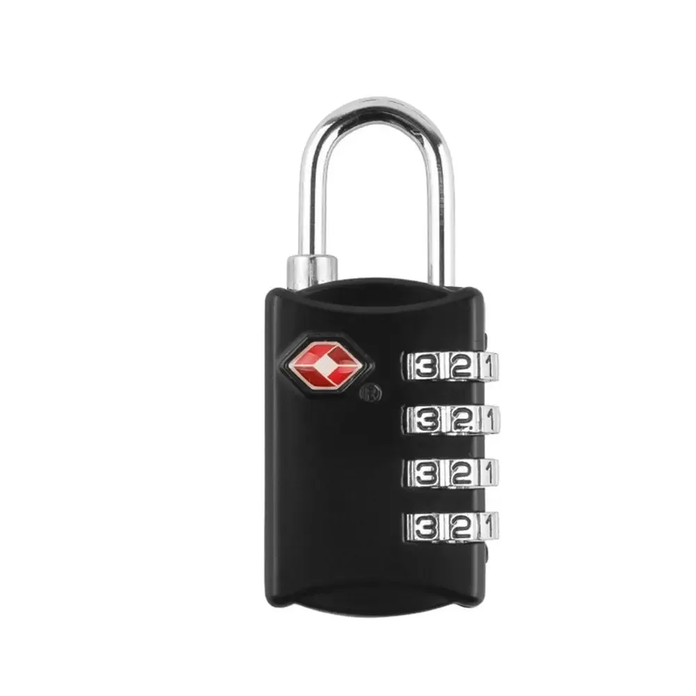 cadenas intelligent portable étanche avec câble en acier, serrure à combinaison tsa pour bagages, cadenas à code douanier