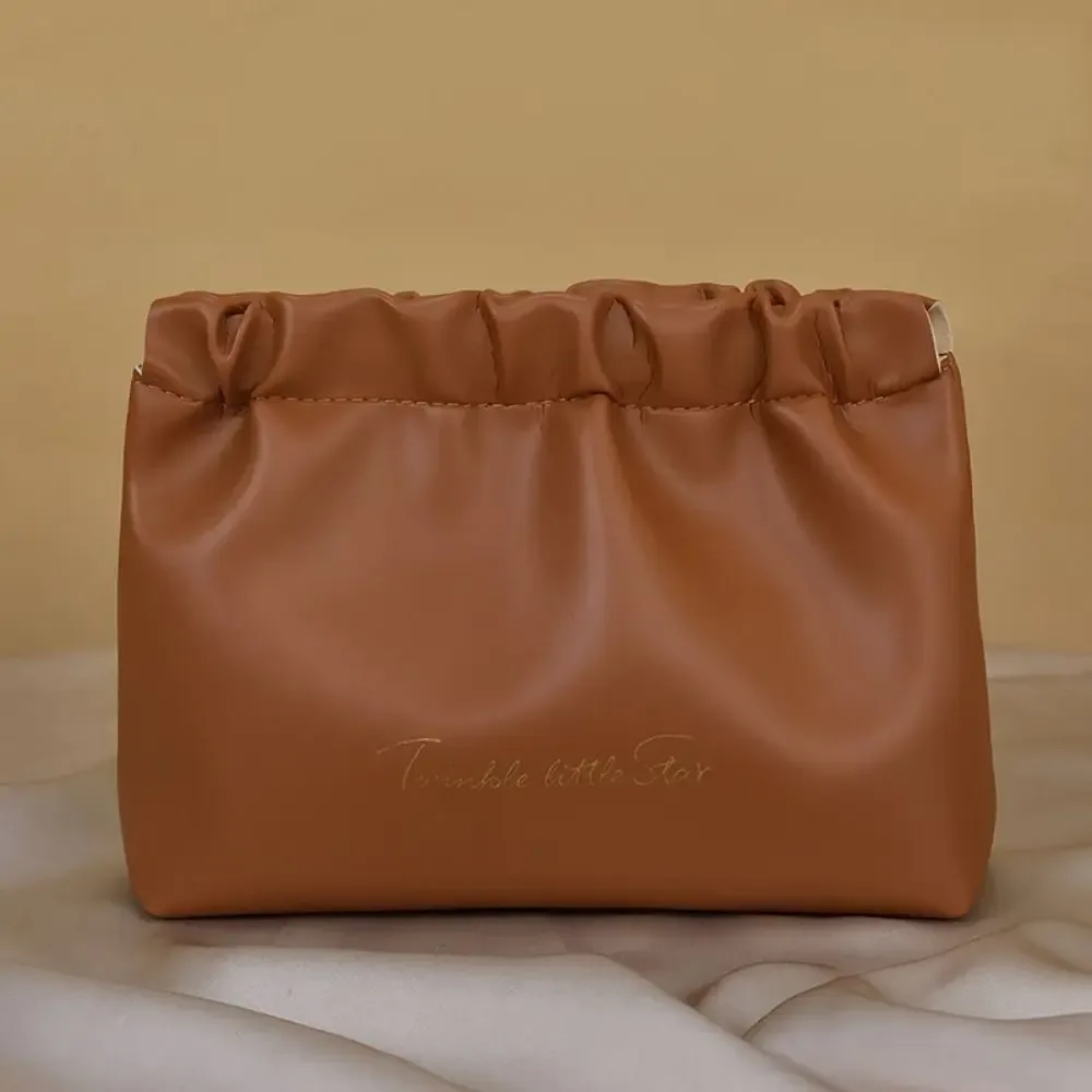 mini sac cosmétique en cuir pu, sac de rangement, accessoires de voyage, sac de rangement pour rouge à lèvres, sac de rangement pour bijoux, sac de maquillage, porte-monnaie pour femmes
