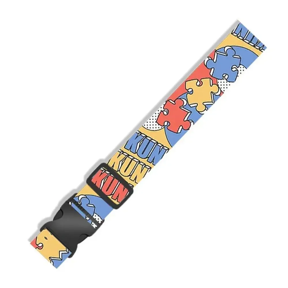 sangle à boucle de bagage en fiber de polyester, ceintures de valise antivol réglables, ceinture d'emballage élastique anti-perte, accessoires de bagages