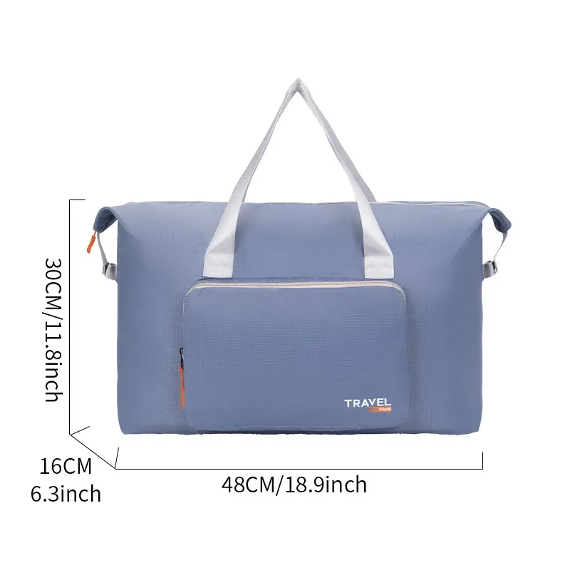 beilian sac de voyage léger sac à bagages pliable de grande capacité sac de rangement portable court voyage