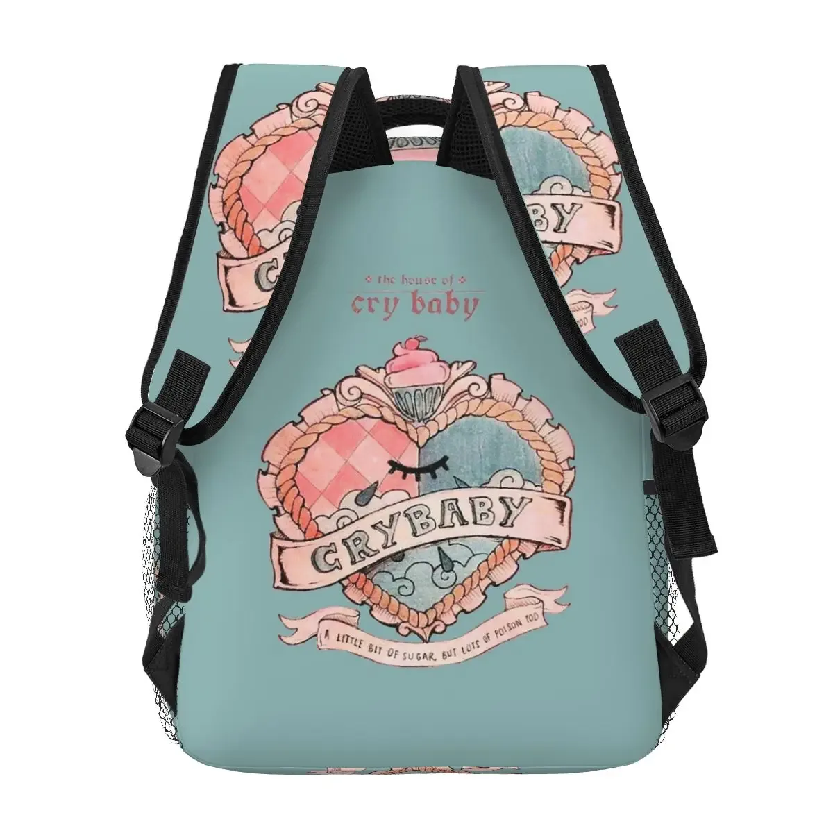 melanie martinez sacs à dos pour garçons et filles, sacs d'école pour étudiants, sac à dos de voyage à motif de dessin animé, sac à bandoulière de grande capacité