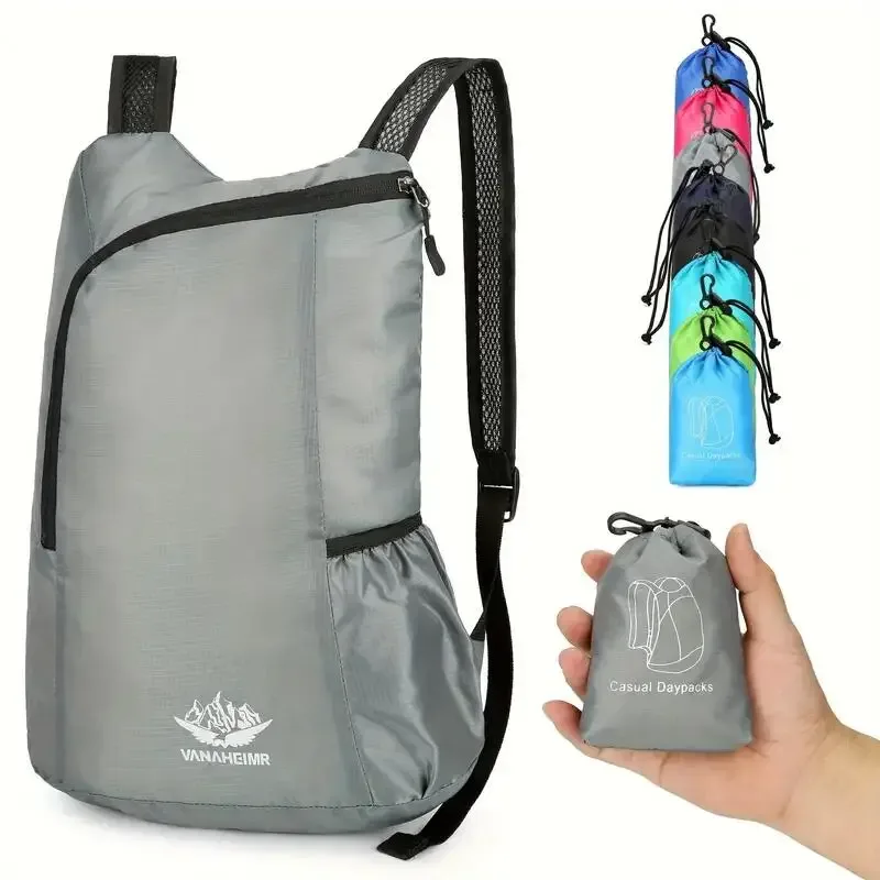 2025 Nouveau sac à dos ultraléger multifonctionnel 1 paquet – Pliable et portable – Parfait pour les essentiels du cyclisme, de la randonnée et du voyage.