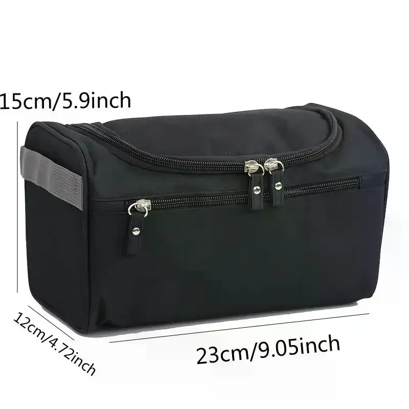 trousse de toilette portable pour hommes pour voyages d'affaires en extérieur, trousse à cosmétiques grande capacité, sac organisateur, sac de bain