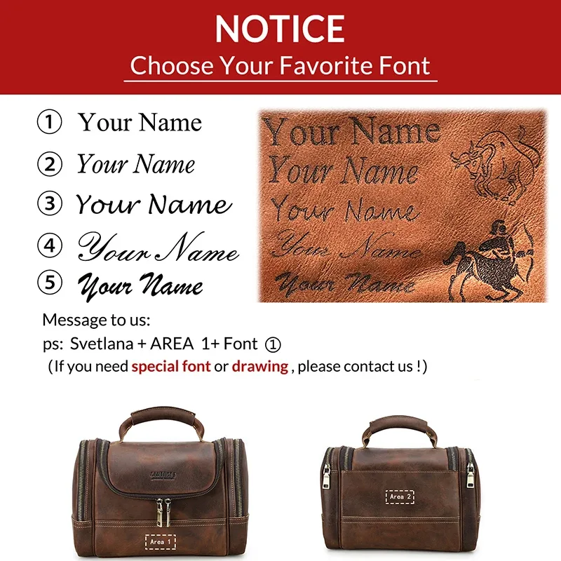 contact's hommes voyage d'affaires lavage trousse de toilette crazy horse cuir outil de lavage sac de rangement cosmétiques sac à main