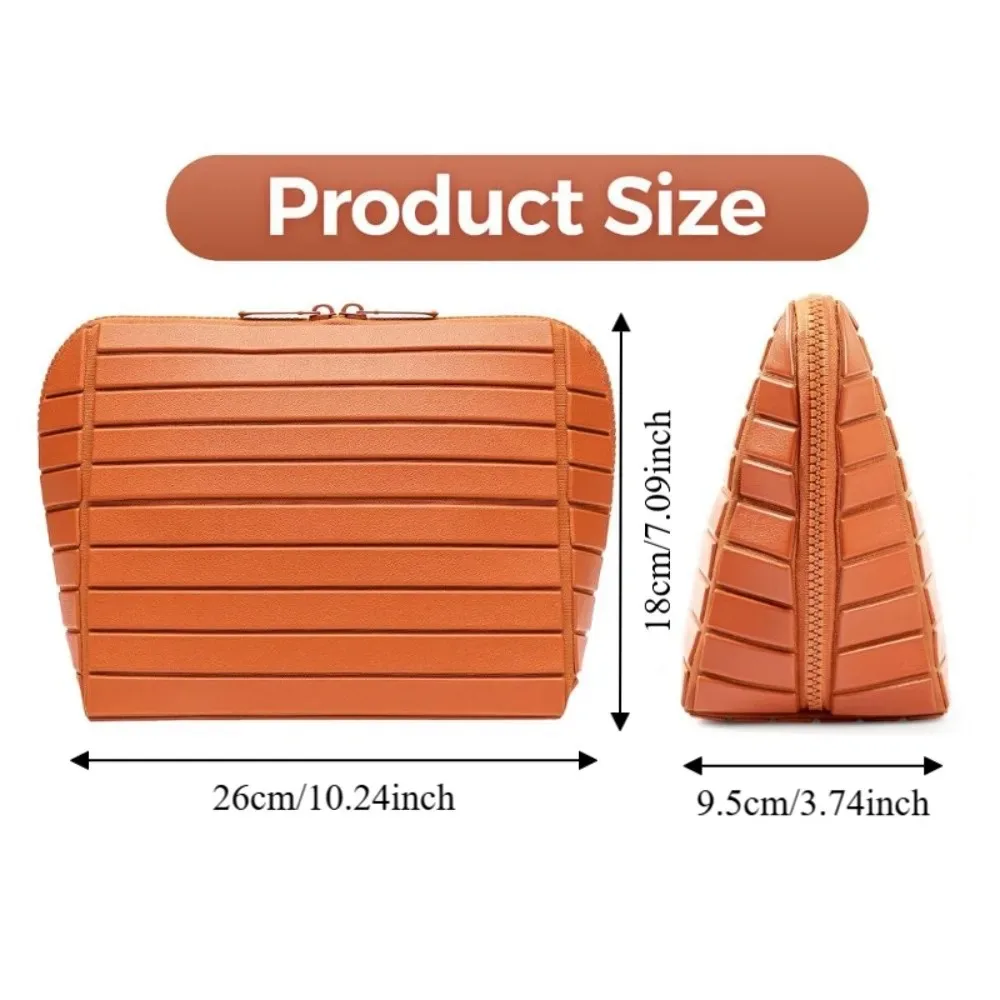 sac de maquillage de voyage tendance grande capacité, 27 poches, séparateurs réglables, sac cosmétique portable, pochette de rangement durable pour femmes
