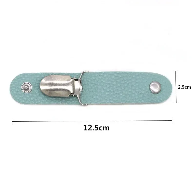 nouvelle pince à chapeau en cuir de voyage, pince de rangement de bagages pour sac à dos extérieur, pince à chapeau de paille polyvalente en cuir pu, accessoire de chapeau