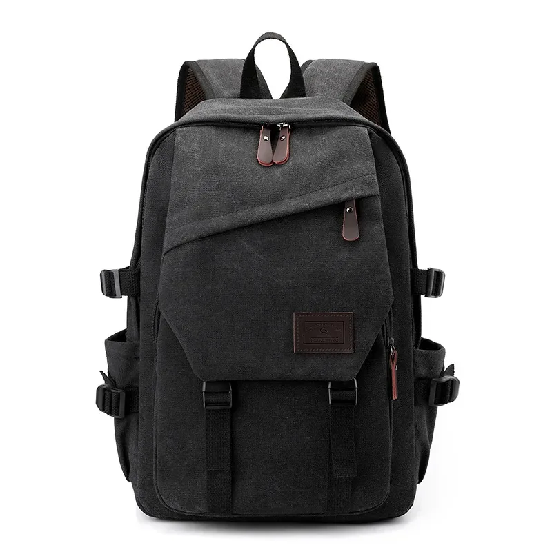 nouveaux hommes de haute qualité sac à dos hommes grande capacité voyage en plein air sac à dos style rétro toile quotidien sac à dos décontracté cartable