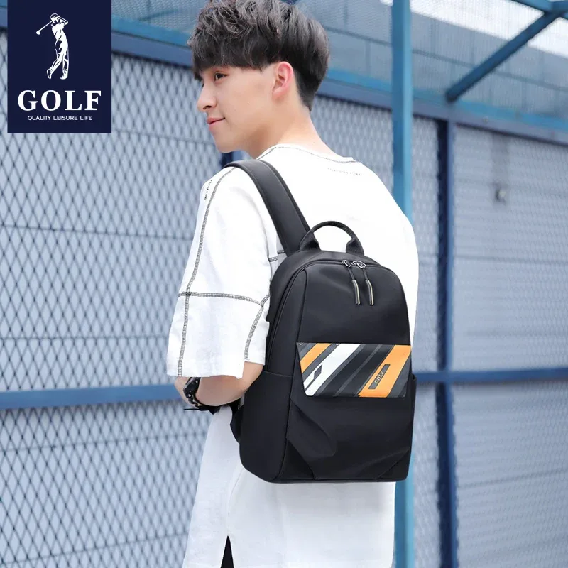 golf2023-sac à dos chimcamo pour ordinateur pour homme, tendance de la mode, collège, lycée, étudiants, sr, nouveau