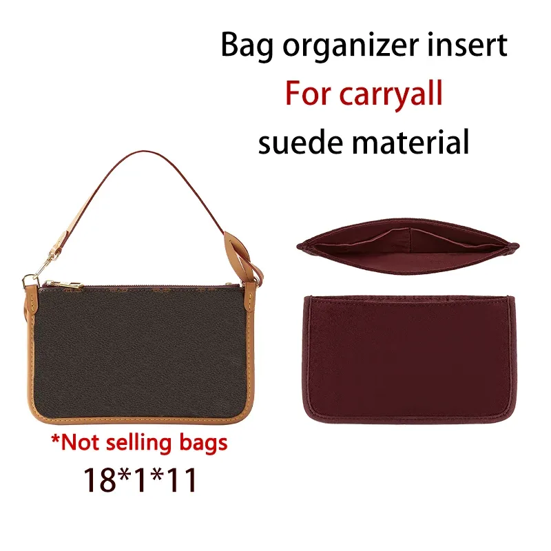 insert organisateur de sac pour portefeuille s, support de sac de mode durable, rangement, modification intérieure, accessoires de sac