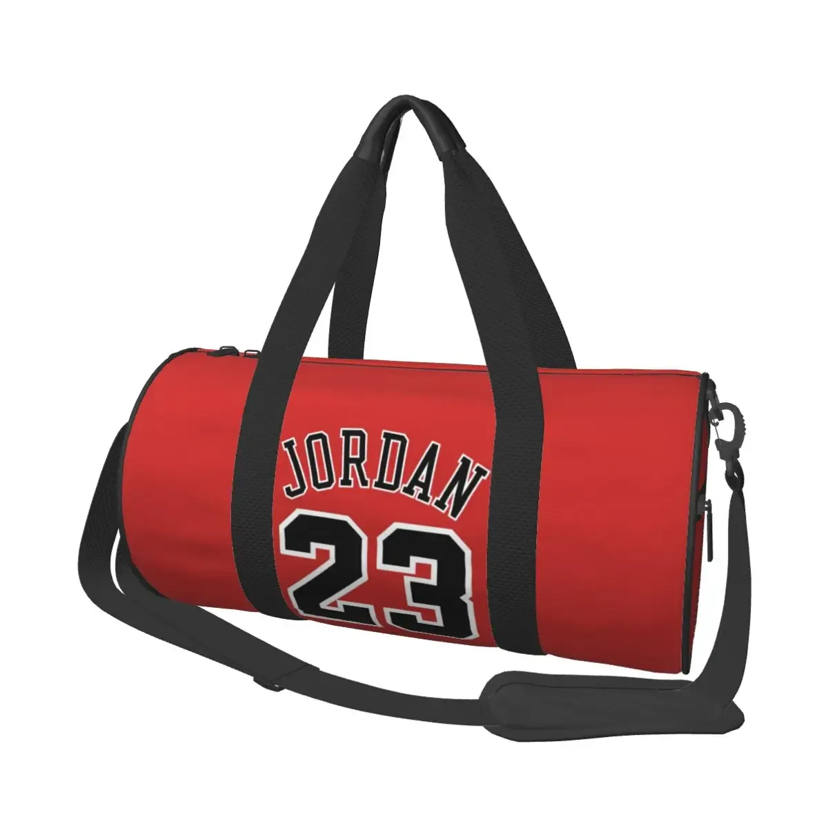 m-jordan 23 sac de voyage rond de grande capacité pour homme et femme, bagage à main de grande capacité, sac de sport et de fitness, sac de voyage
