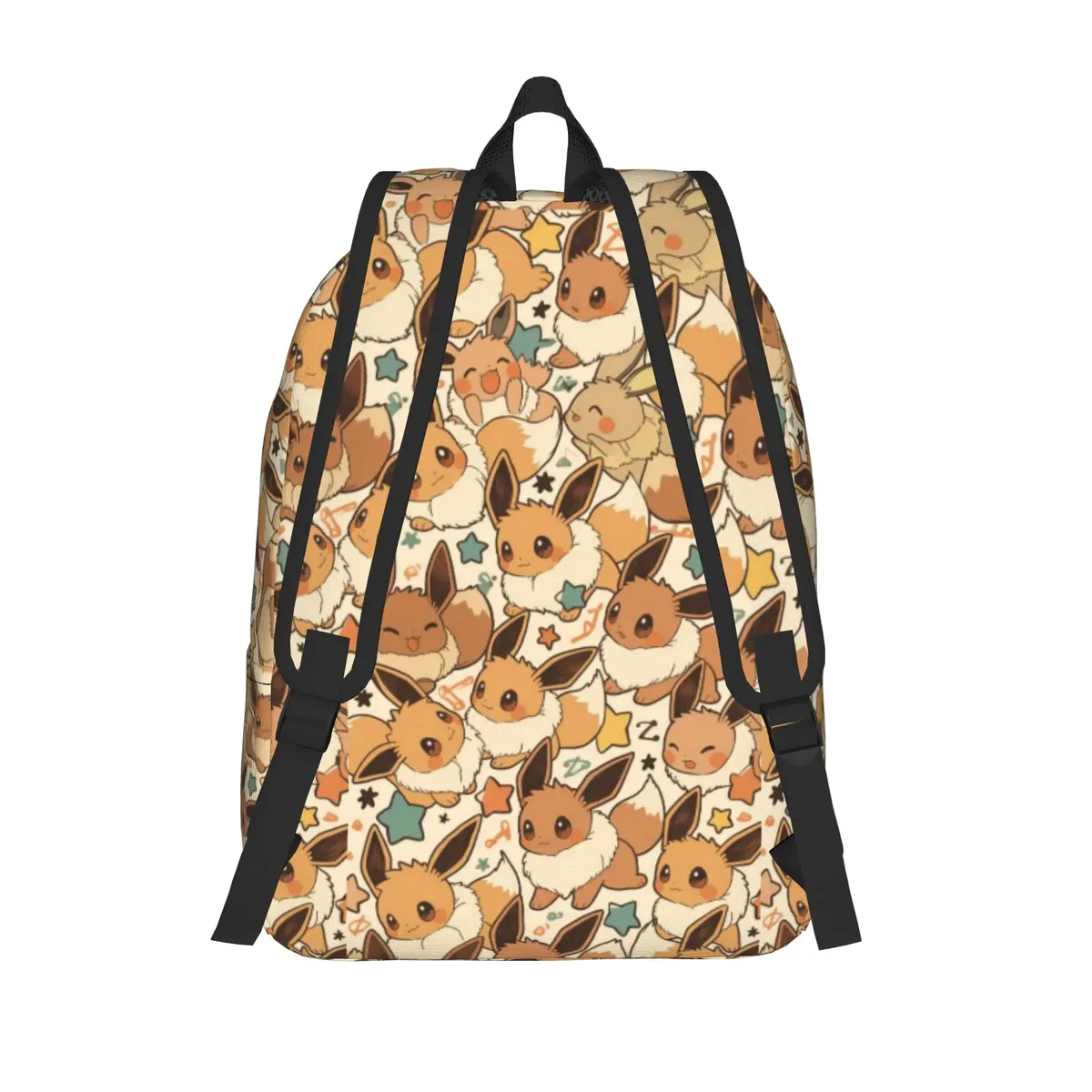 sac à dos pokemon eeveelution mochilas, sac à dos rétro lavable pour lycée, à la mode