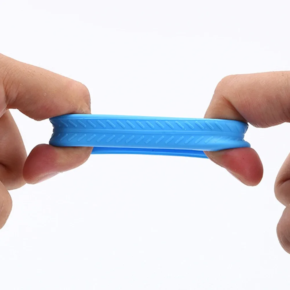 1/4/8 pièces manchon de roulette en silicone sourdine roue de réduction du bruit housse de roulettes anti-rayures pour valise à bagages à main
