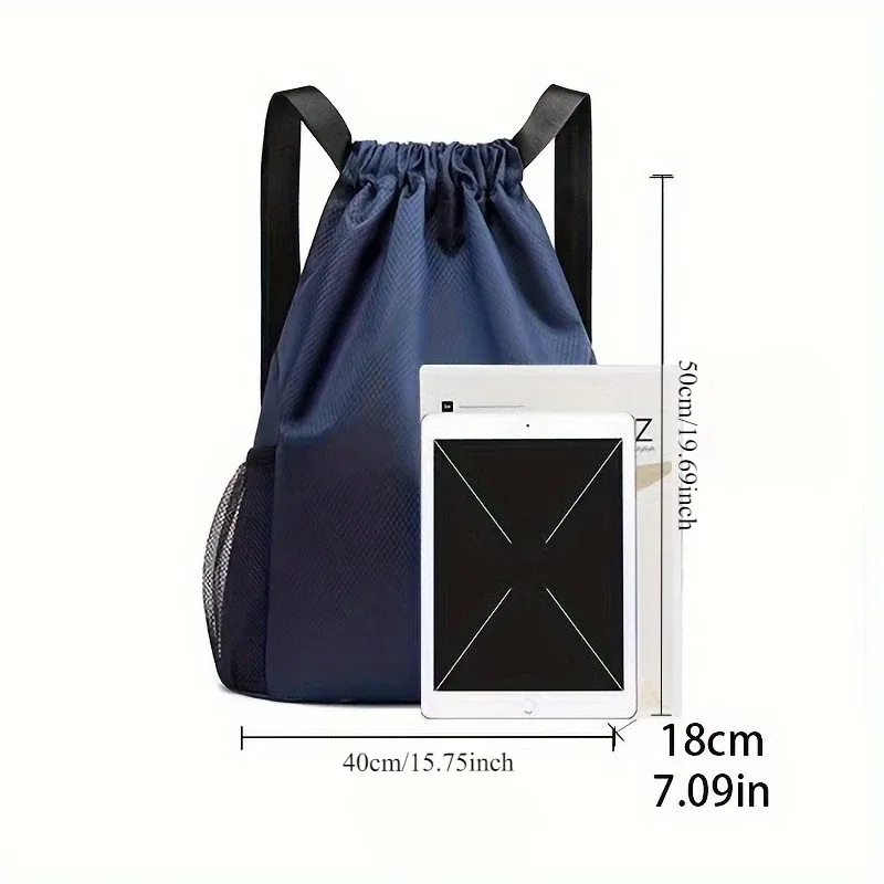 sac à dos neutre à cordon de serrage, sac de sport de grande capacité, adapté aux voyages, au sport, au fitness, sacs à dos pour hommes de grande capacité