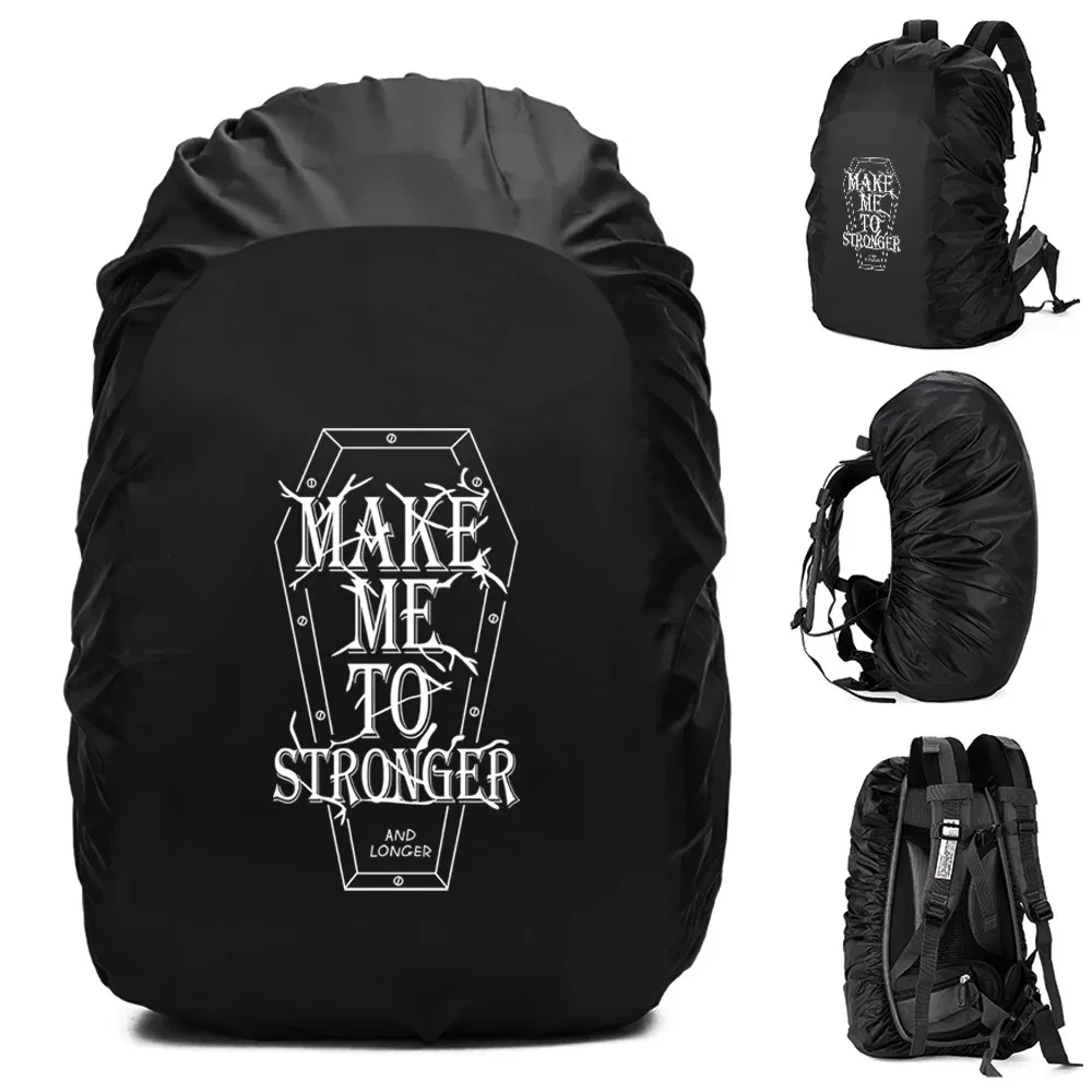 sac à dos imperméable pour homme, housse de pluie, sport de plein air, cyclisme de nuit, housse de pluie légère, sac de sécurité, camping, randonnée, 20l-75l