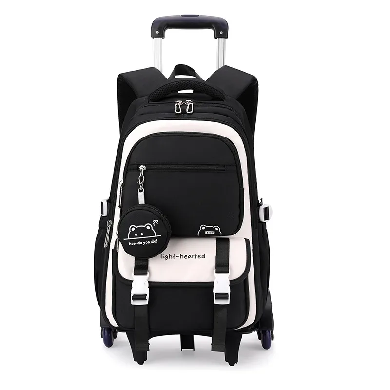sac à dos d'école pour enfants sac à roulettes sac à dos pour étudiants sac de livre sac d'école roulant pour filles sac à dos à roulettes pour enfants