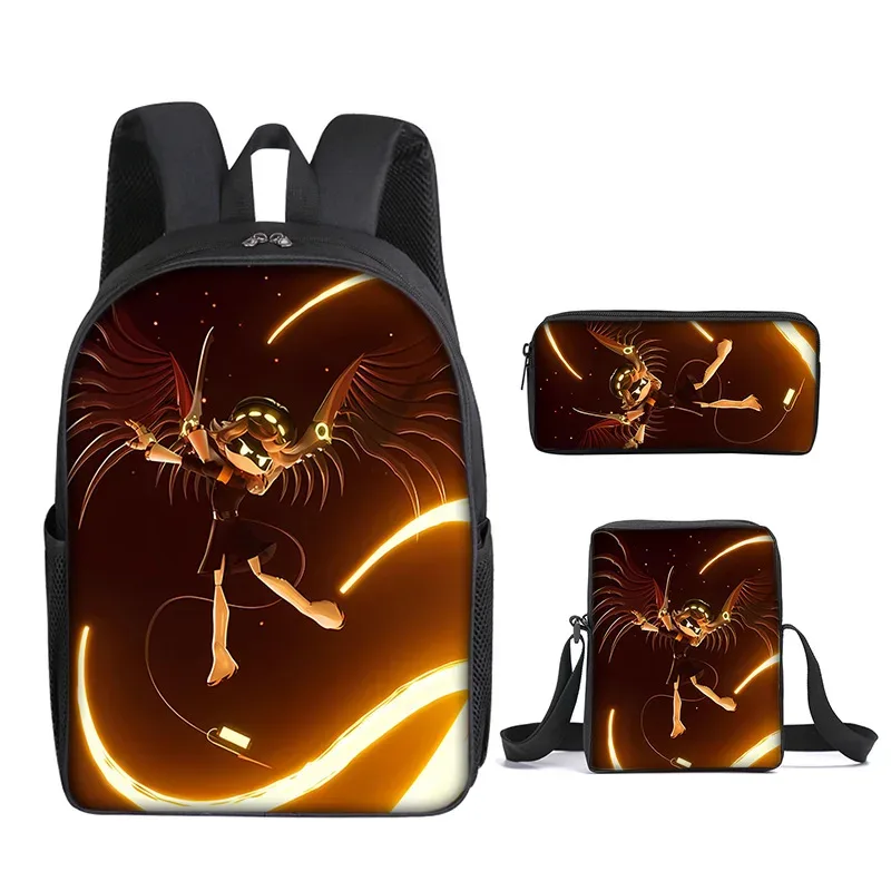 populaire jeune nouveauté meurtre drones impression 3d 3 pièces/ensemble étudiant sacs de voyage sac à dos pour ordinateur portable sac à dos sac à bandoulière trousse à crayons
