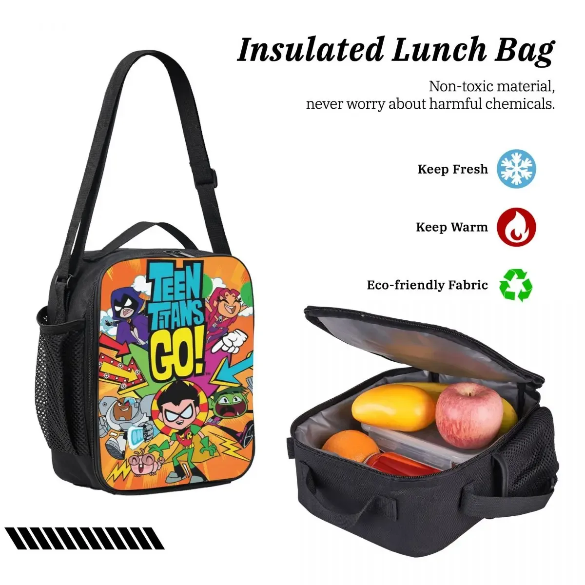 3 pièces adolescents titans go beast boy merch sac à dos ensemble pour enfants boîtes à crayons ensembles de sacs à livres avec boîte à déjeuner pour les écoliers sac à dos
