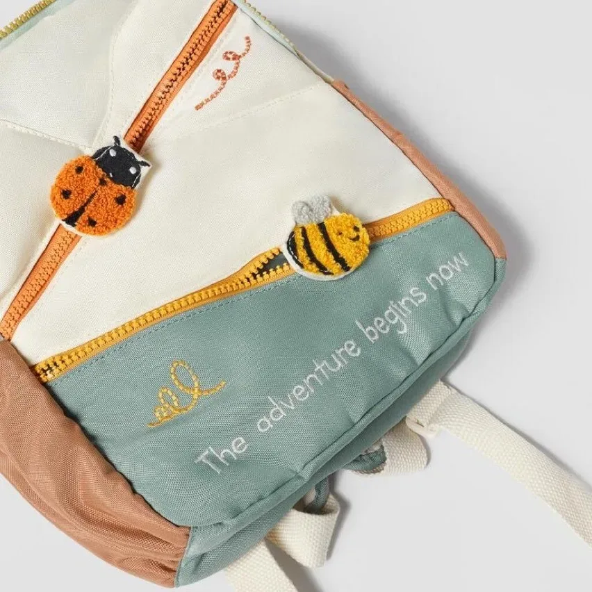 nouveau sac!! sac à dos personnalisé avec nom brodé pour enfant, cartable en forme d'animal de dessin animé