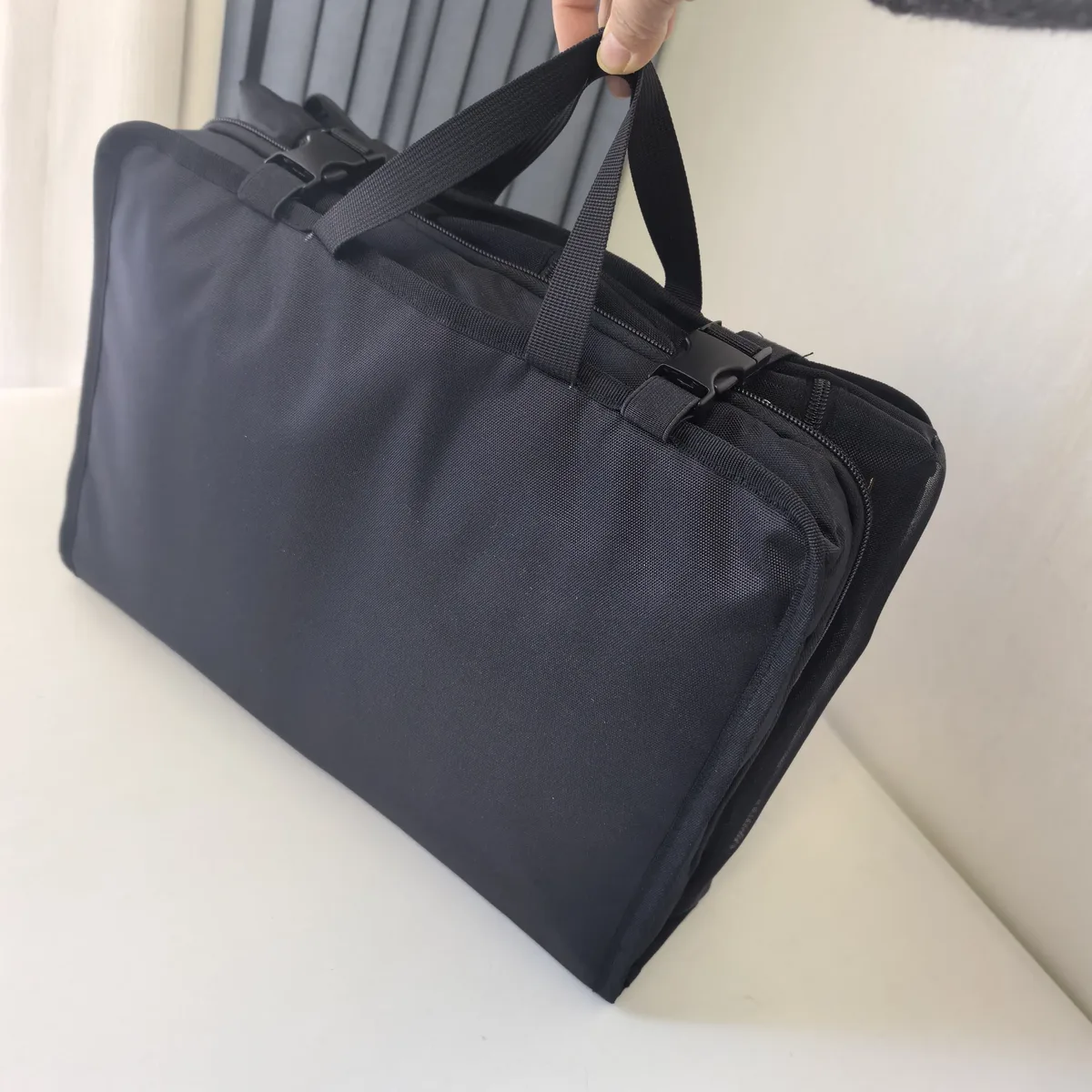 sac de maquillage professionnel, grande capacité, organiseur de cosmétiques portable avec sangle de transport, étui de maquillage pour mariage et mariée