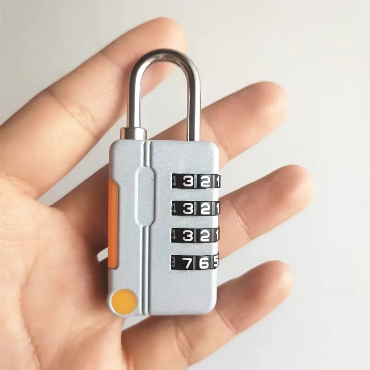 cadenas à combinaison à 4 chiffres, mini cadenas pour bagages, sacs à dos, salle de sport, école, armoire 814