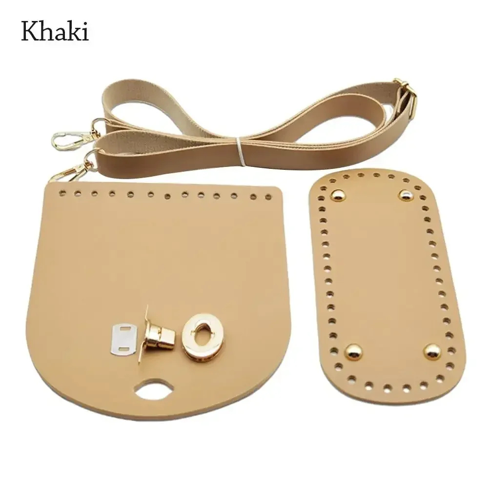 sac à main astronomique en cuir pu, sangle initiée, ensemble tissé pour bricolage, accessoires de sac à dos faits à la main, 1 pièce, 3 pièces