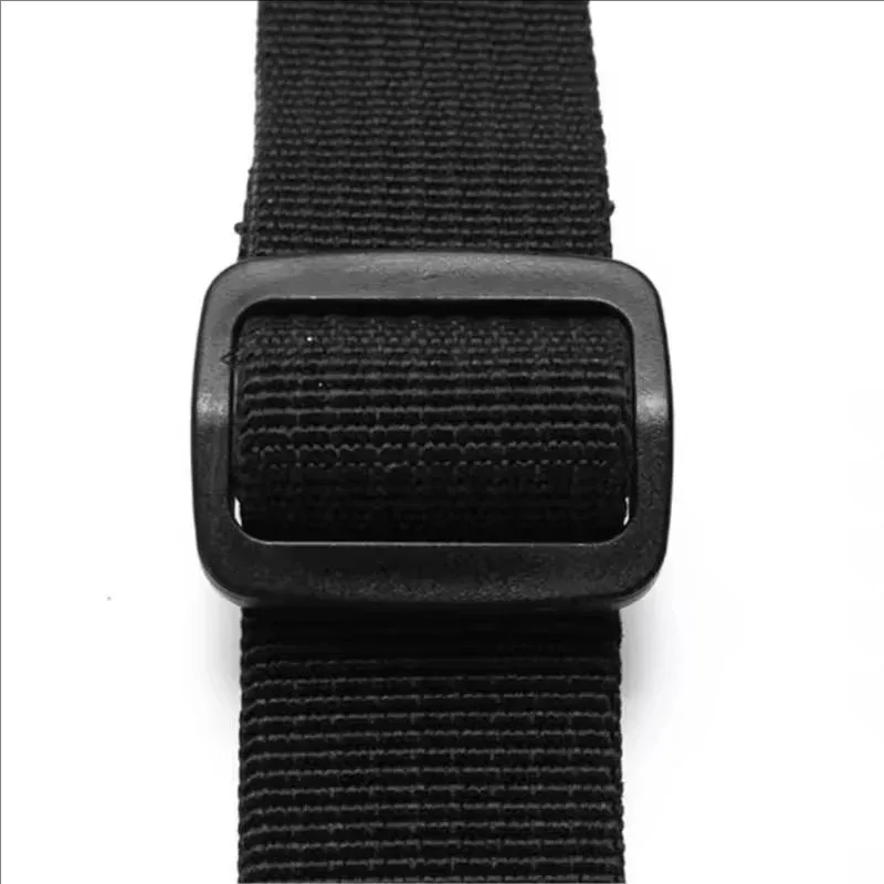 sangle de sac d'ordinateur de 2,5 cm de large en sangle pp pour sac à main homme, porte-documents, sac bandoulière, ceintures d'épaule réglables, longues bandes noires