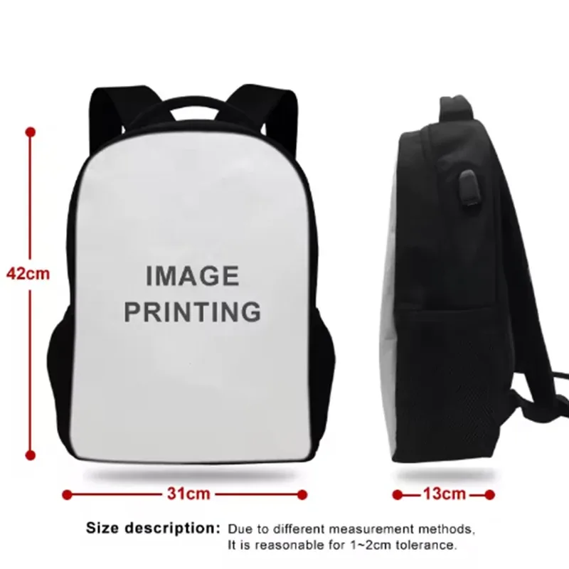 sac à dos personnalisé avec logo imprimé personnel, bricolage, avec votre conception pour la personnalisation, sacs à dos personnalisés pour enfants, sacs à bandoulière personnalisés